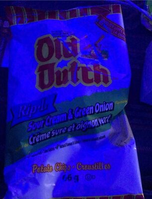 Old Dutch Ripple Sour Cream & Green Onion