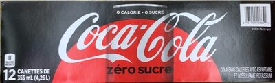 355ML Cans Coke Zero