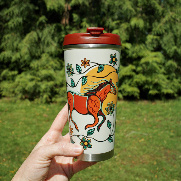 Horse - Art Travel Mug