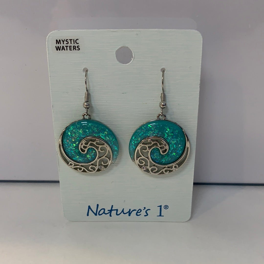 EARRING WAVE WTE215