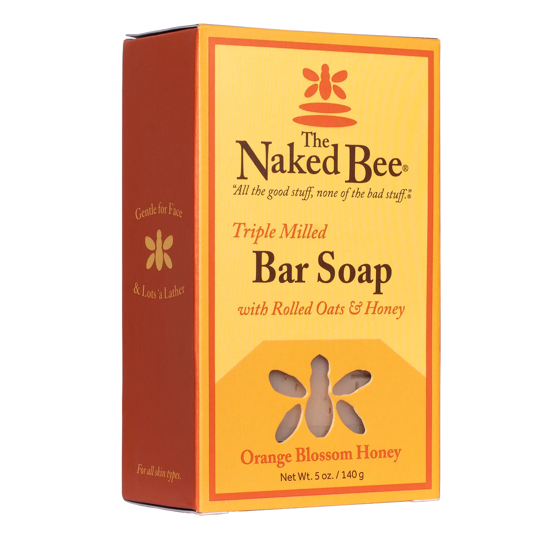 5 oz. Orange Blossom Honey Triple Milled Bar Soap