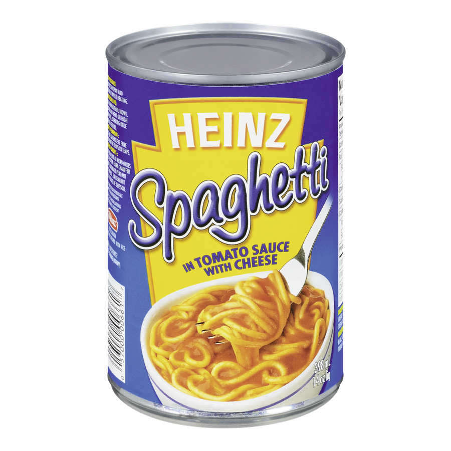 Spaghetti in Tomato Sauce with Cheese - Heinz