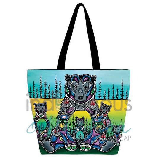 Bear Medicine Large Tote Bag