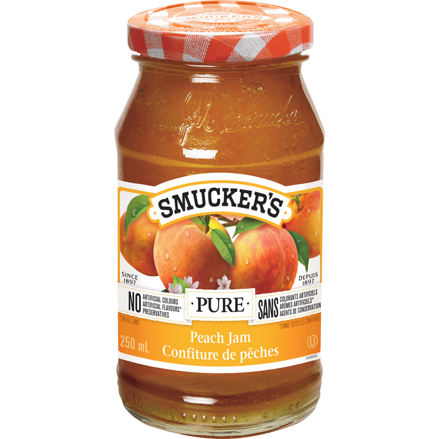 Pure Peach Jam - Smucker's