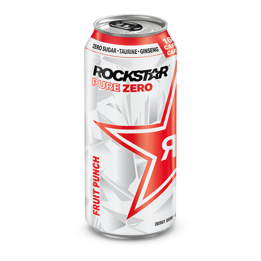 Pure Zero Punched Energy Drink - Rockstar