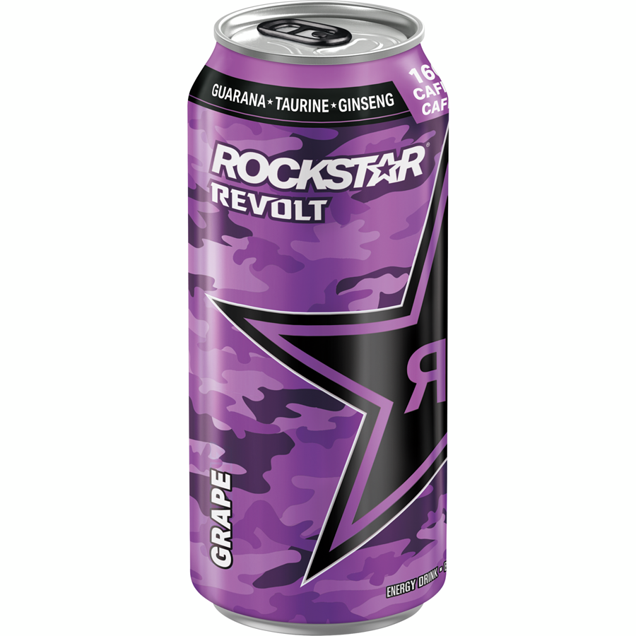 Revolt Grape Energy Drink - Rockstar