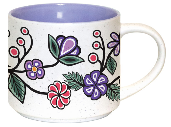 Ceramic Ojibwe Florals Mug