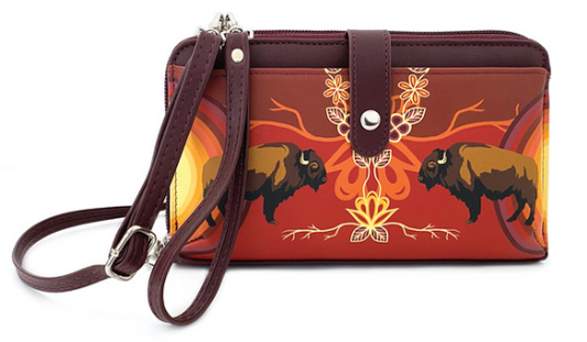 Buffaloes Smartphone Crossbody Bag