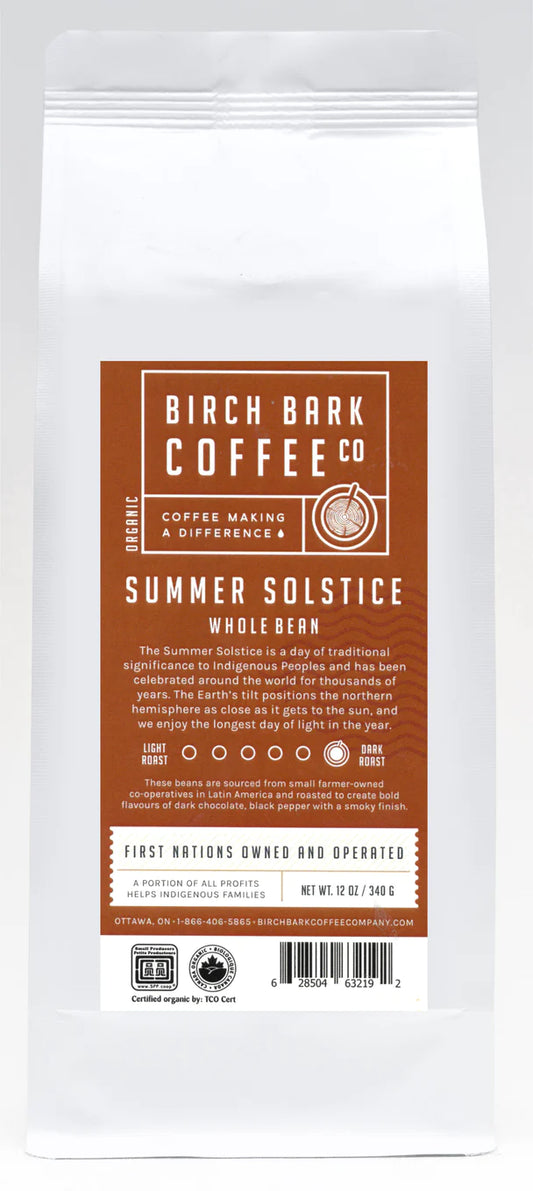 Summer Solstice Arabica Dark Roast - Birch Bark Coffee co