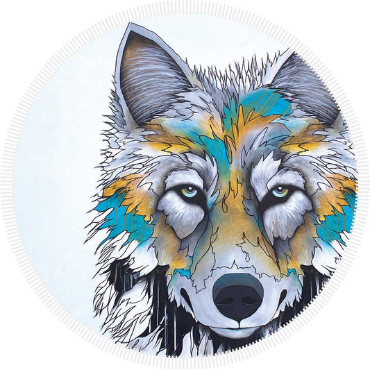 Round Beach Towel Blanket