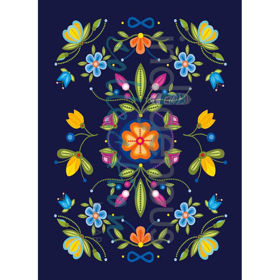 Amethyst Tea Towel