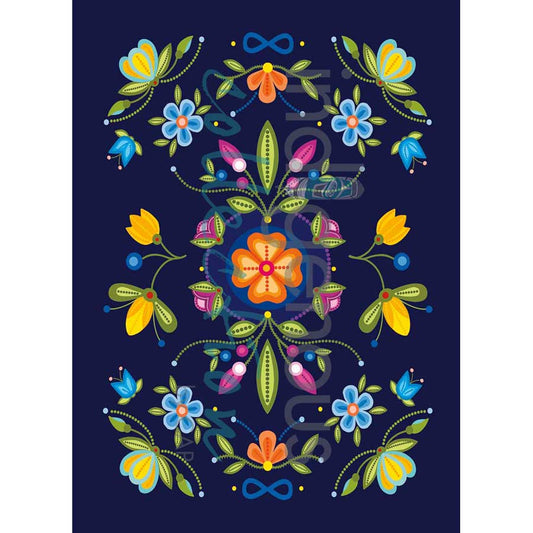 Amethyst microfiber tea towel