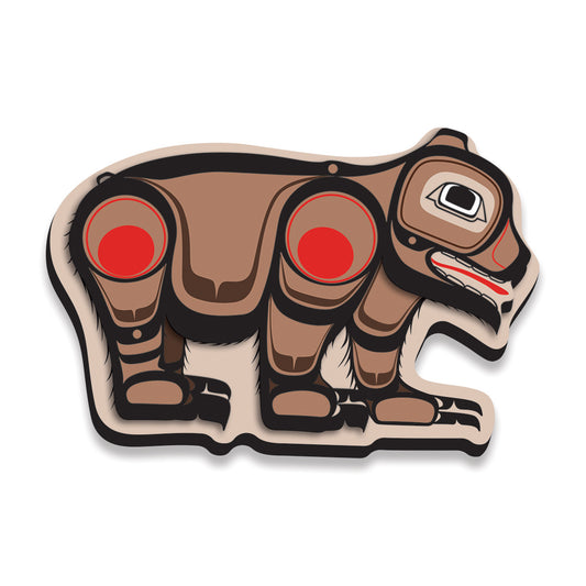 3D Magnet - Bear