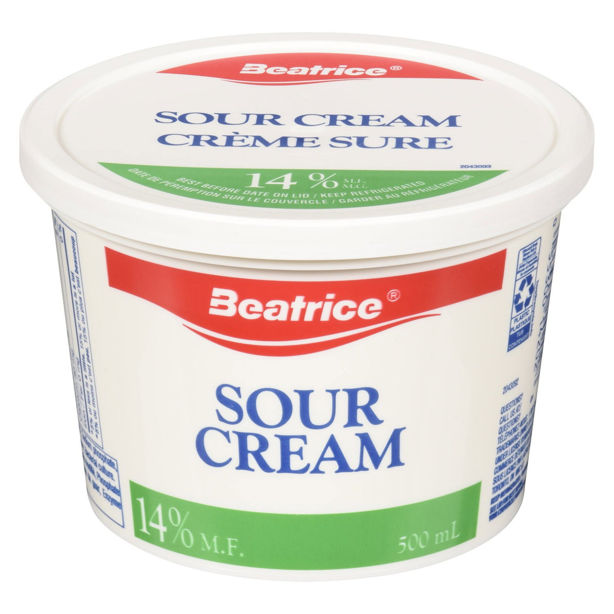 Beatrice sour cream 14% 500 mL