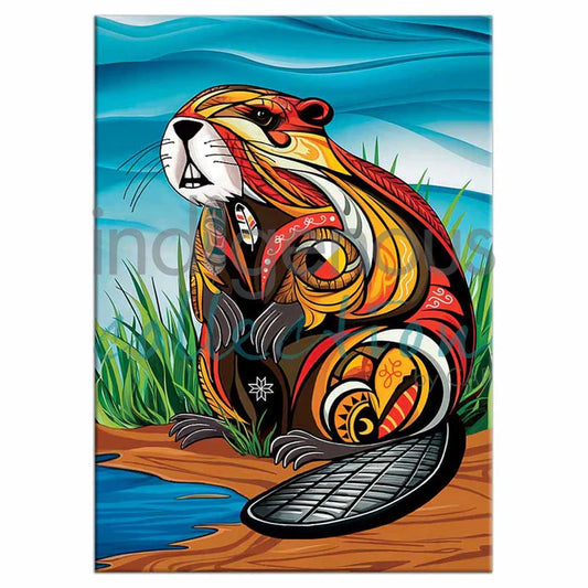 Spirit Beaver Magnet