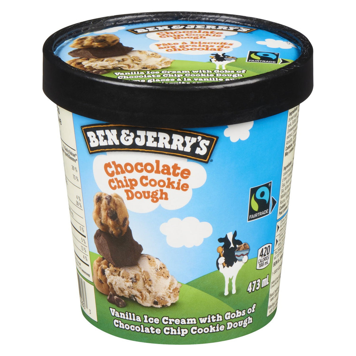 Ben and Jerry's Chocolate Chip Cookie Dough 473 mL