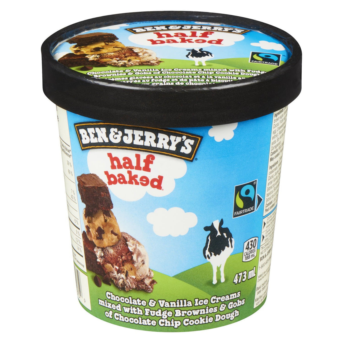 Ben and Jerry's Half Baked 473 mL