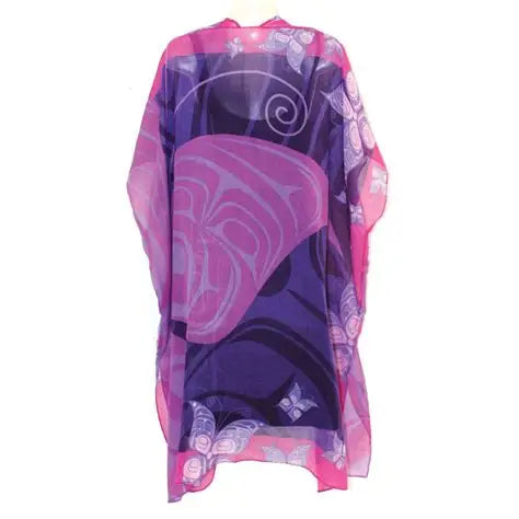 Sheer Fashion Wrap Butterflies