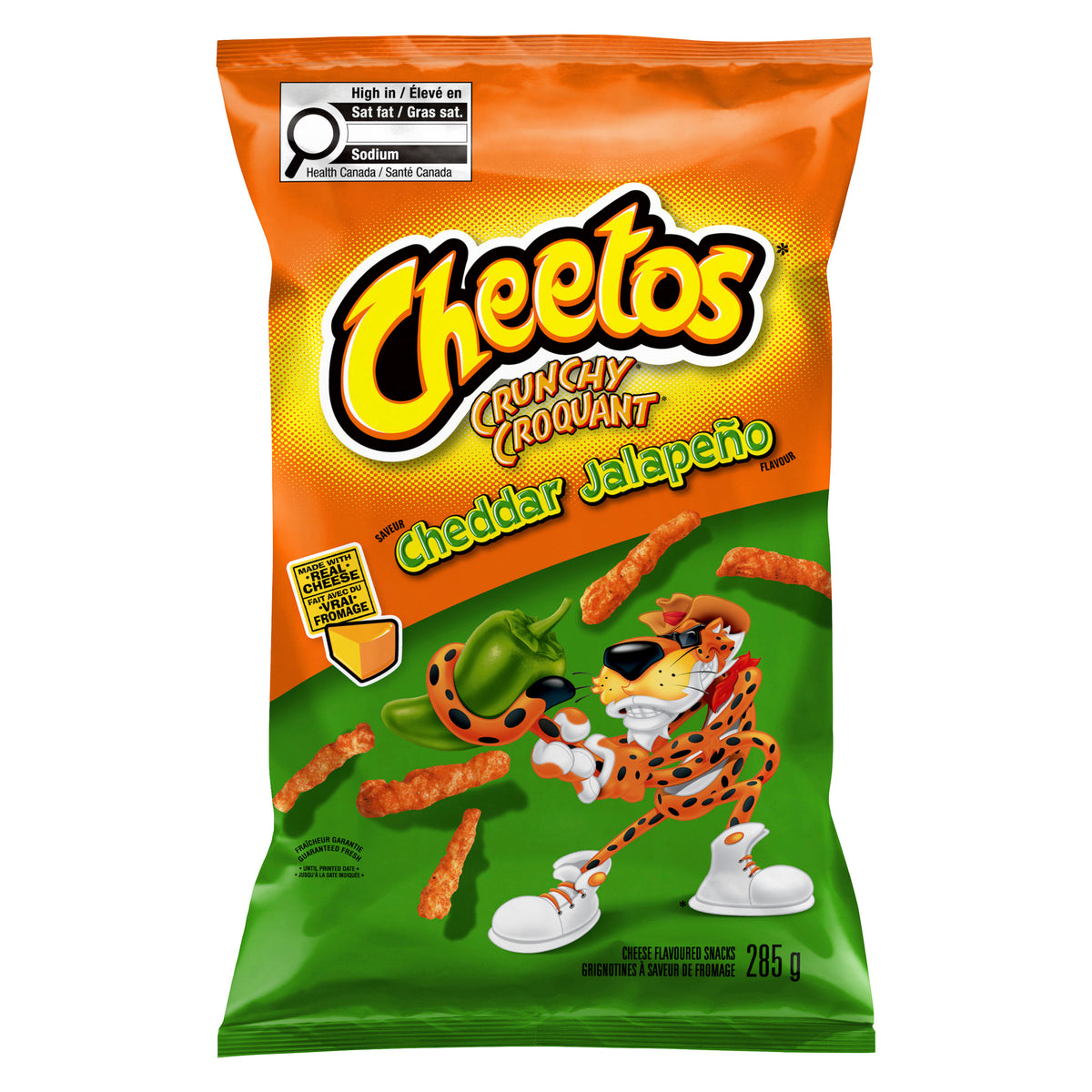 Cheetos Crunchy Cheddar Jalapeño 285g