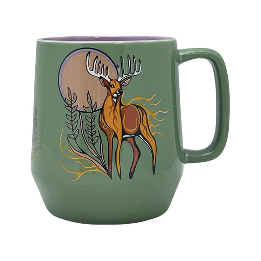 Deer Waawaashkeshi 20oz ceramic mug