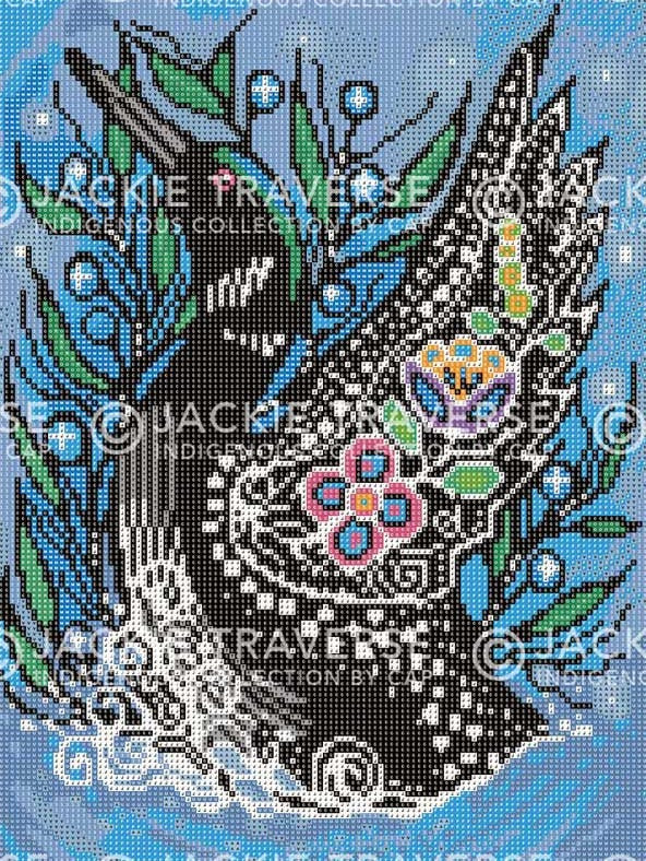 Diamond Art - Father Loon