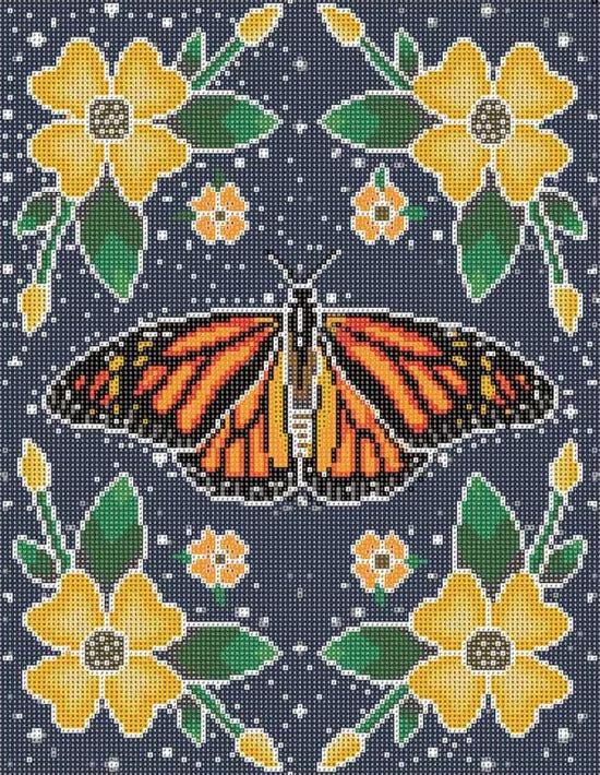Diamond Art - Monarch Butterfly