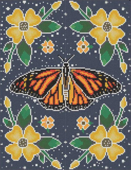 Diamond Art - Monarch Butterfly