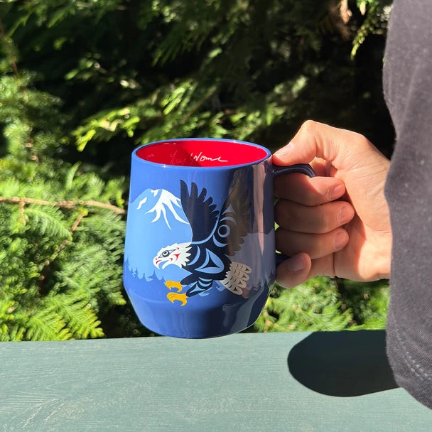 Big Ceramic Mug (20oz) - Sp'óq'es (Eagle)