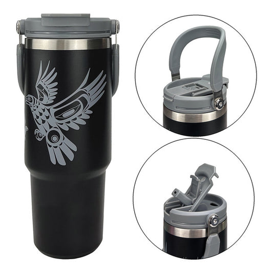 Eagle In Flight - Insulated Tumbler