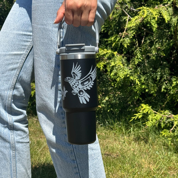 Eagle In Flight - Insulated Tumbler