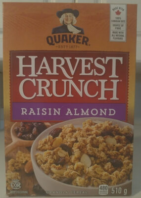 Quacker Harvest Crunch Raisin