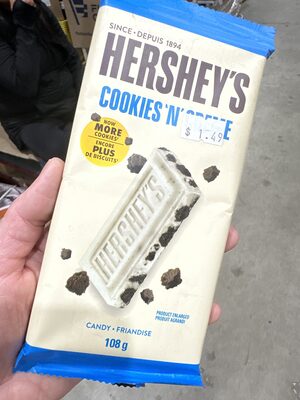 Hersheys Cookies / Cream