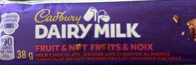 Cadbury Dairy Milk Fruit & Nut