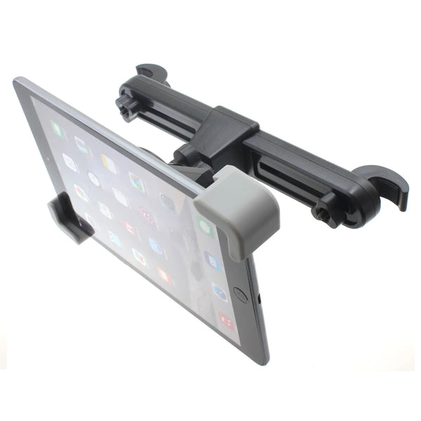 Phone holder with a tablet attached on a white background