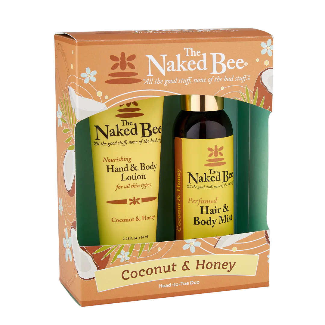Coconut & Honey Head-to-Toe Duo Gift Set