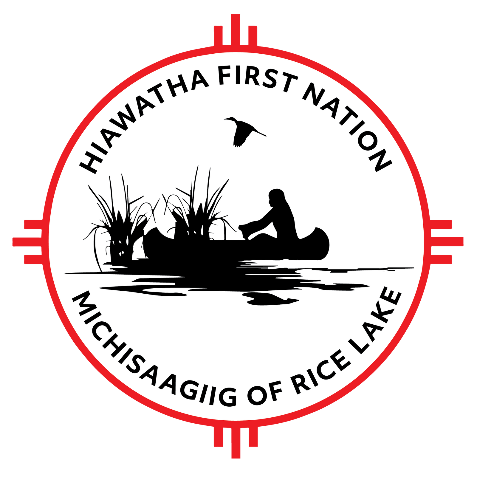 Hiawatha Magnet — Hiawatha First Nation logo