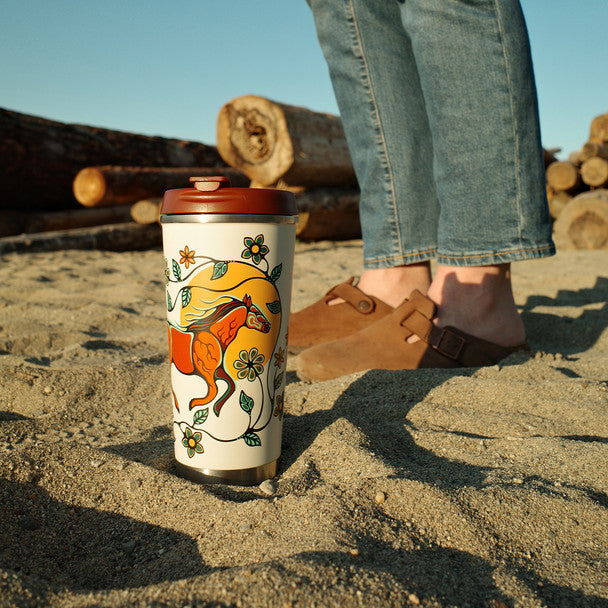 Horse - Art Travel Mug