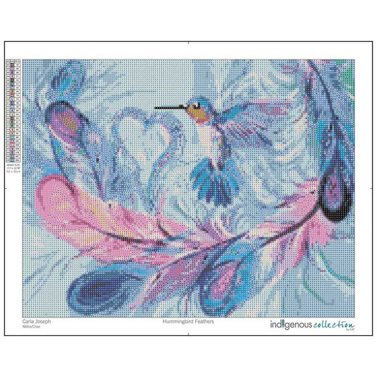 Diamond Art - Hummingbird Feathers