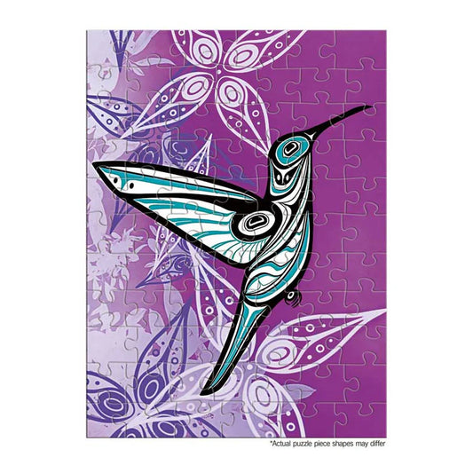 Hummingbird Puzzle - On The Go - 72 Pcs