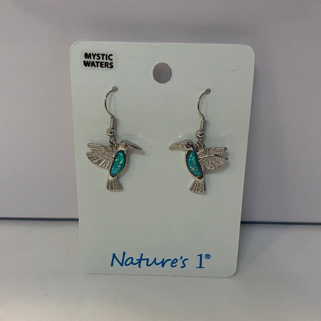 EARRING HUMMINGBIRD WTE012