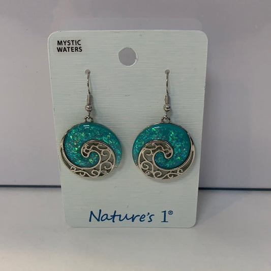 EARRING WAVE WTE215