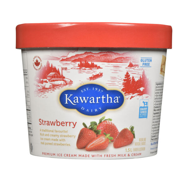 Kawartha Dairy Strawberry Ice Cream