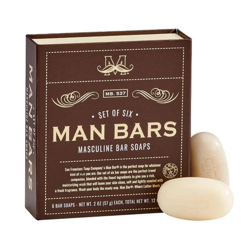 Man Bars set of 6