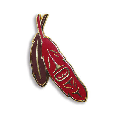 SACRED FEATHER PIN