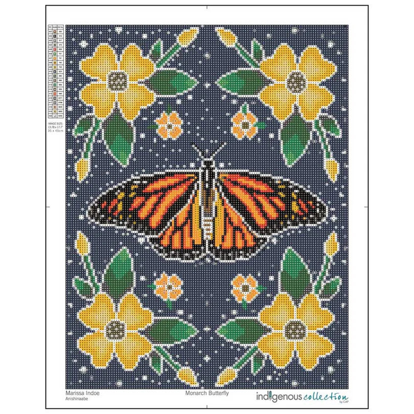 Diamond Art - Monarch Butterfly