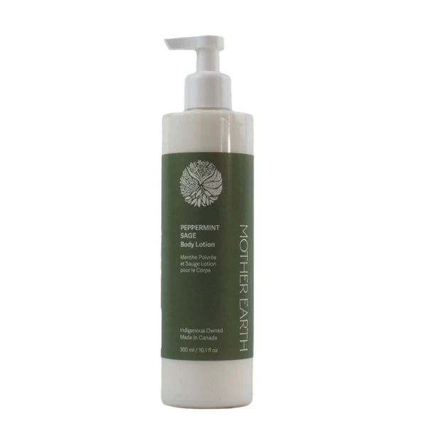 Peppermint Sage Body Lotion - Mother Earth