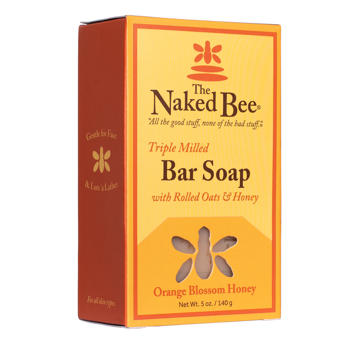 5 oz. Orange Blossom Honey Triple Milled Bar Soap