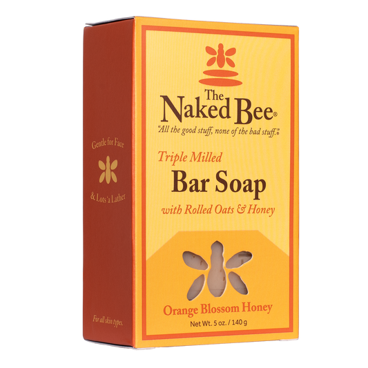 5 oz. Orange Blossom Honey Triple Milled Bar Soap