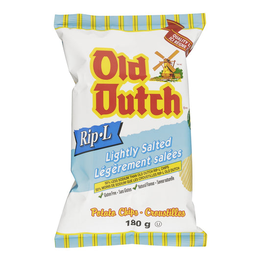 Old Dutch Rip-L Lightly Salted 180 g
