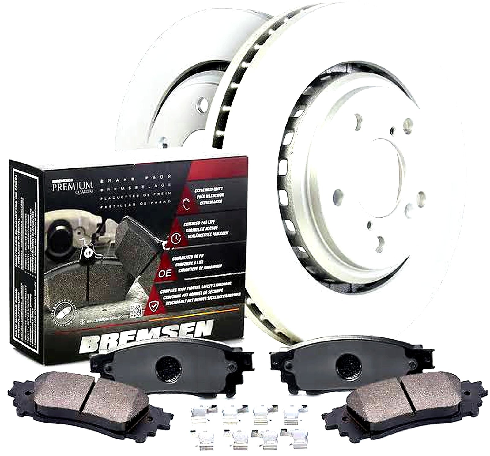 Bremsen brake rotors and pads kit